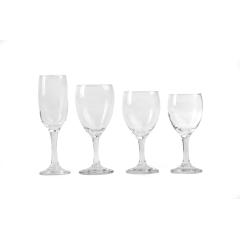 Taças Linha Windsor - Champagne, Água, Vinho Tinto e Vinho Branco