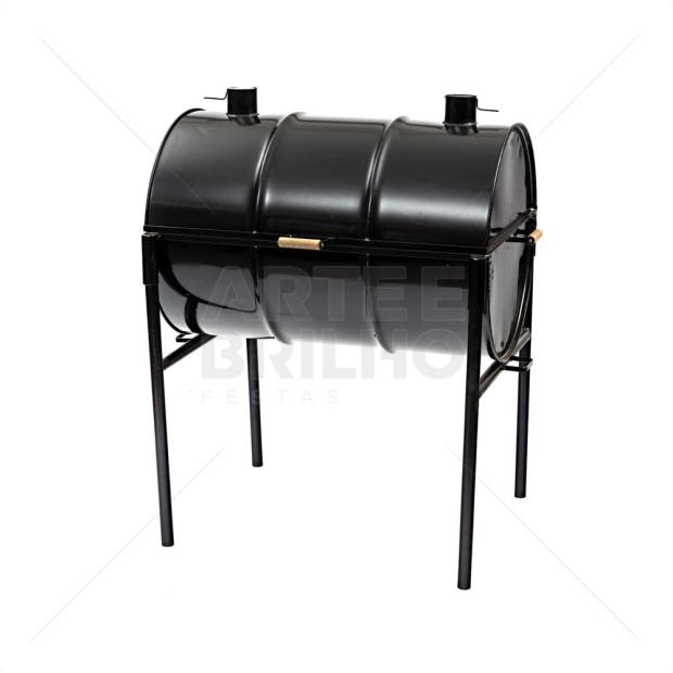 Churrasqueira Bafo Tambor 200l Arte E Brilho A churrasqueira de tambor pode ser limpa de forma fácil para isso: churrasqueira bafo tambor 200l arte e